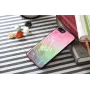 iKins hoesje voor Apple iPhone 8/7 met waterbloemdesign, zwart