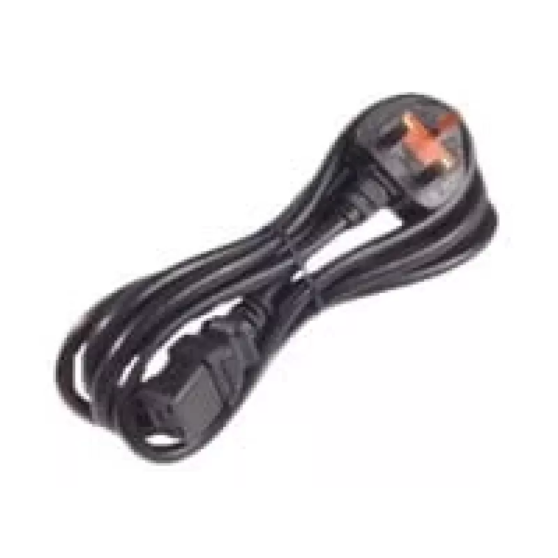 APC AP9895 netsnoer, 16A 200-240V, C19 naar UK-stekker BS 1363A, 2,44 m, zwart