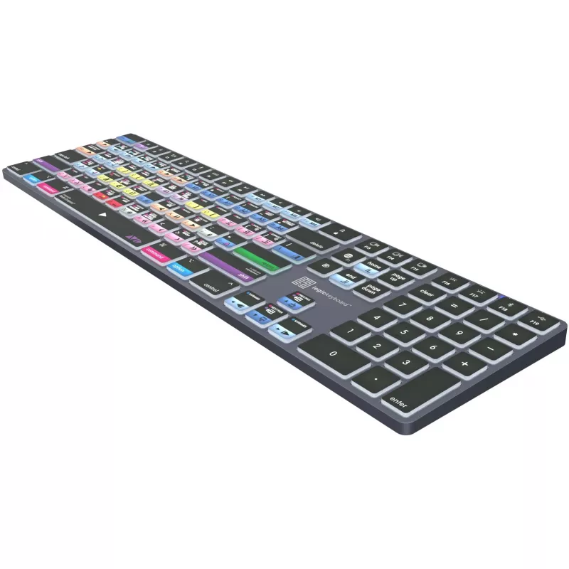 Logickeyboard Avid Media Composer - Pro Titan UK Mac - toetsenbord - QWERTY