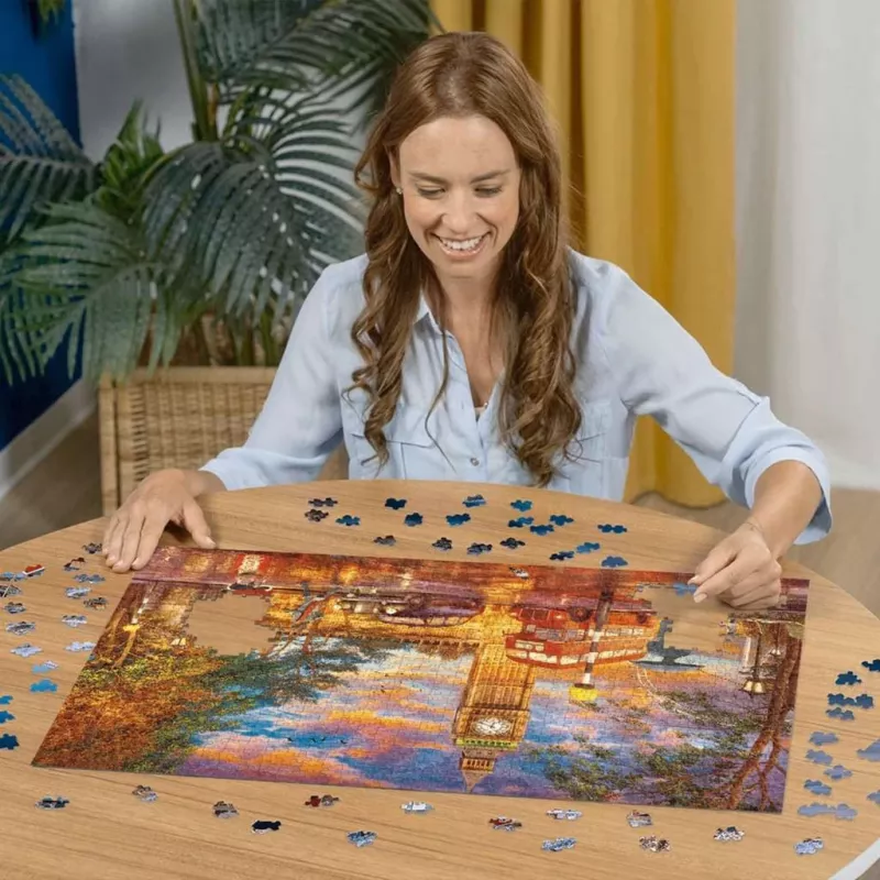 Puzzel Zonsondergang in Londen (1000 stukjes)