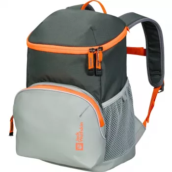Jack Wolfskin Erlebnis Pack rugzak - groen/oranje, 11 l