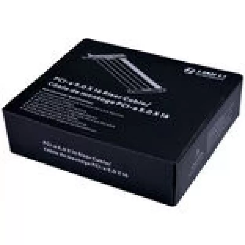 Lian Li PW-PCI-520X flatcable PCI-E x16 naar PCI x16 zwart 0,2m
