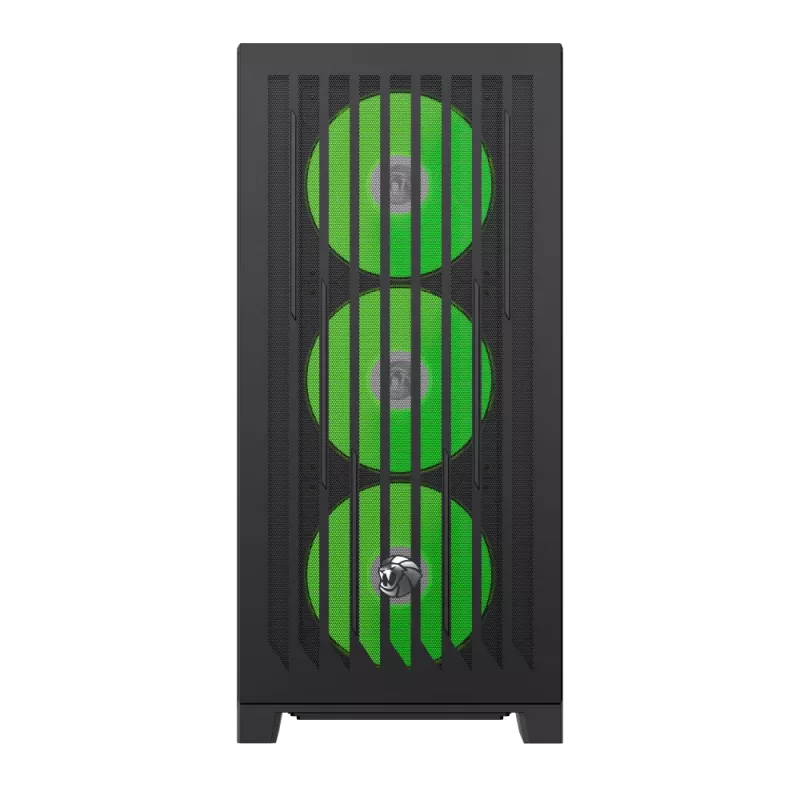 Gamemax behuizing | LEADER 2 BK | zwart | E-ATX | voeding niet inbegrepen
