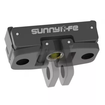 Magnetische snelwisseladapter Sunnylife voor DJI Action 2/3/4 – 1/4-inch montage