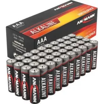 Ansmann batterij AA rood 40-pack – Mignon – batterij – Mignon (AA)