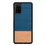 Telefoonhoesje Man and Wood Galaxy S20+ Denim zwart — hoesje voor Samsung Galaxy S20+