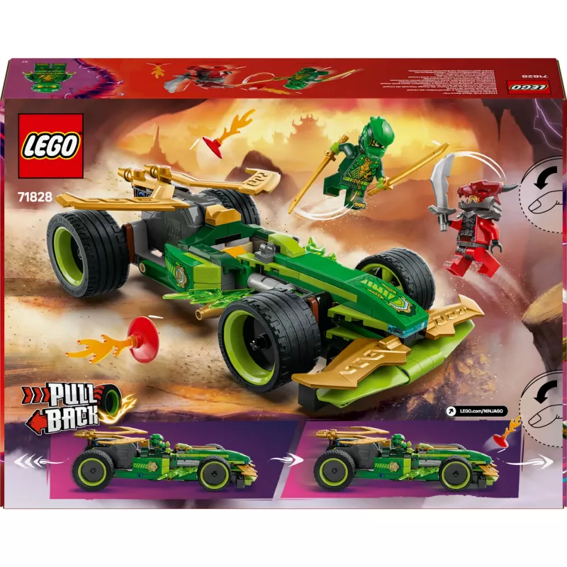 LEGO bouwset NINJAGO Lloyds Action Speedster 71828, 181 onderdelen, 2 minifiguren, leeftijd 7+