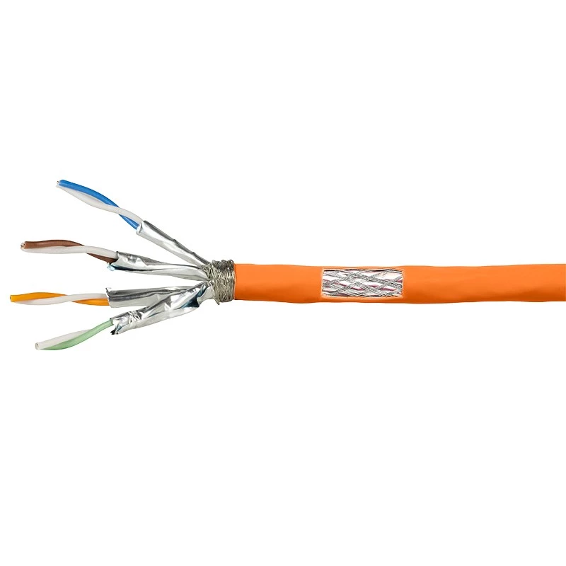 Netwerkkabel LogiLink CPV0060 RJ45 Cat7 100 m oranje