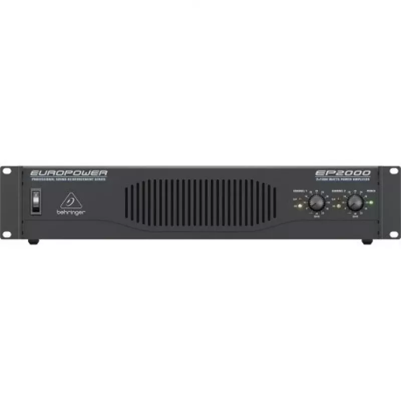 Behringer EP2000 audioversterker performance/podium zwart