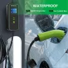 Qoltec Mobiele EV-autolader Verstelbaar 2in1 Type2 | 7kW | 230V | CEE 3 PIN | Wi-Fi | LCD | Draagbaar | Wallbox | 5m