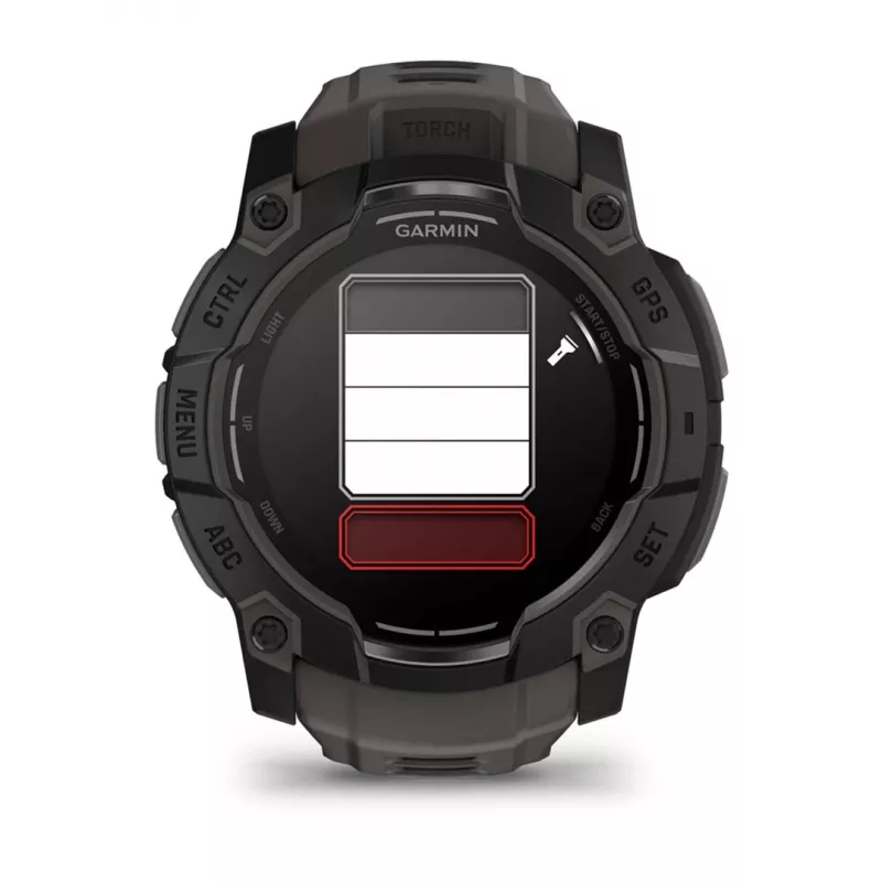 Garmin Instinct 3 AMOLED 3.3 cm (1.3) 50 mm digitaal 416 x 416 pixel touchscreen zwart GPS (satelliet)