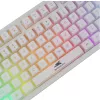 Baracuda Krill witte membraan-gamingtoetsenbord KRILL-W, US, USB