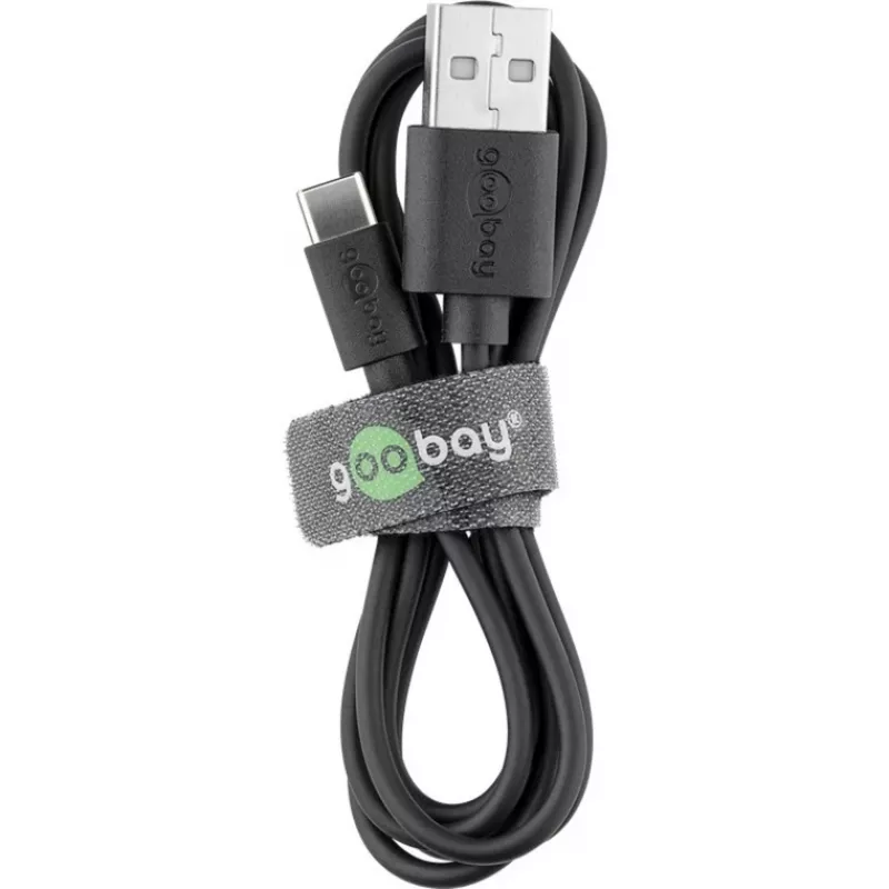 Goobay 45735 USB-kabel zwart