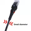 Patchsee TP-6A-U/8 ethernet-patchkabel zwart