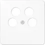 JUNG CD 561-4 SAT2 WW - wit - thermoplast - JUNG - TV + SAT - 1 stuk(s)