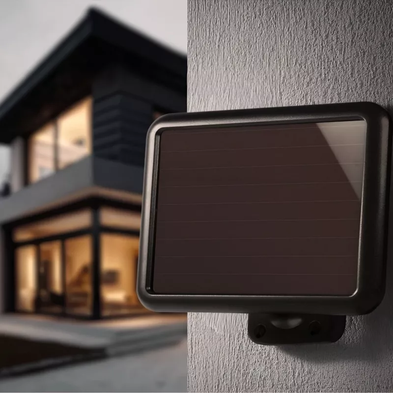 Maclean MCE442 solar-LED-schijnwerper met bewegingssensor floodlight wandmontage lamp schemer IP44 6W 6000K