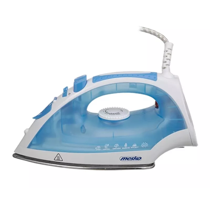 Strijkijzer Mesko MS 5023 met snoer 2200 W blauw/wit
