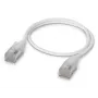 Netwerk-patchkabel UBIQUITI UACC-CABLE-PATCH-EL-C6A-1M-W — Cat6a, 1 m, RJ-45, doorschijnend wit