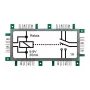 Elektrisch relais ALLNET 118367 groen roestvrijstaal wit 1 A