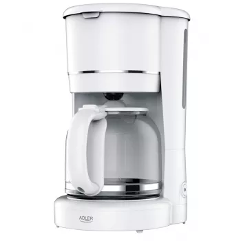 Adler AD 4383w filterkoffiezetapparaat voor gemalen koffie 1,5 L wit