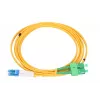 Extralink patchkabel SC/APC-LC/UPC singlemode duplex G652D 3mm 1m