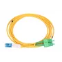 Extralink patchkabel SC/APC-LC/UPC singlemode duplex G652D 3mm 1m
