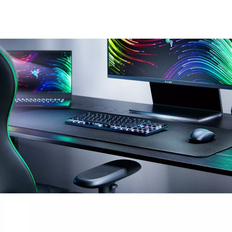 Gaming-toetsenbord Razer RZ03-04370400-R3G1 USB RF draadloos Bluetooth QWERTZ Duits zwart