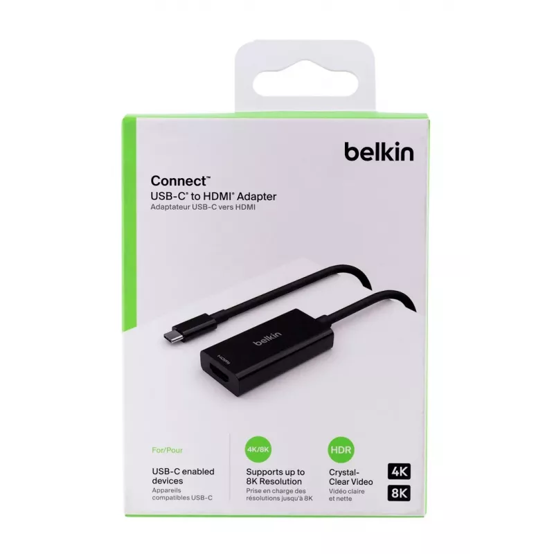 Belkin AVC013BTBK videokabel-adapter HDMI type A (standaard) USB Type-C zwart