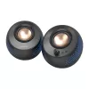 CREATIVE Pebble X 2.0 USB-C computerluidspreker met instelbare RGB-verlichting, Bluetooth 5.3, USB-audio, tot 15 W RMS-vermogen voor pc en Mac