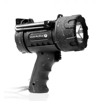 everActive SL-500R Hammer Oplaadbare LED-zoeklicht, 500 lm, IP67, USB-C, Zwart