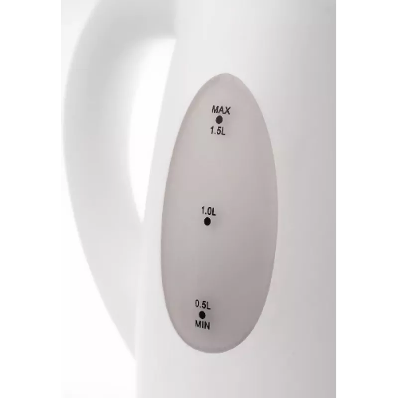 Adler | Waterkoker | AD 1207 | Standaard | 2000 W | 1,5 L | Kunststof | 360°-draaivoet | Wit