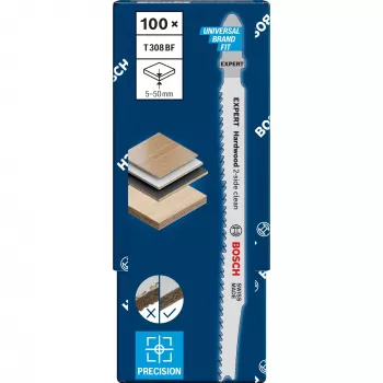 Bosch 2 608 900 546 decoupeerzaag-/reciprozaag-/reciprozaagblad decoupeerzaagblad bimetaal 100 stuks