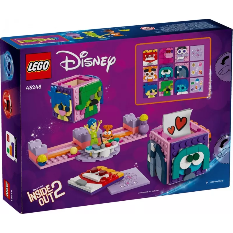 Bouwspeelgoed LEGO Disney Pixar Inside Out 2 gevoelsdobbelstenen set 43248