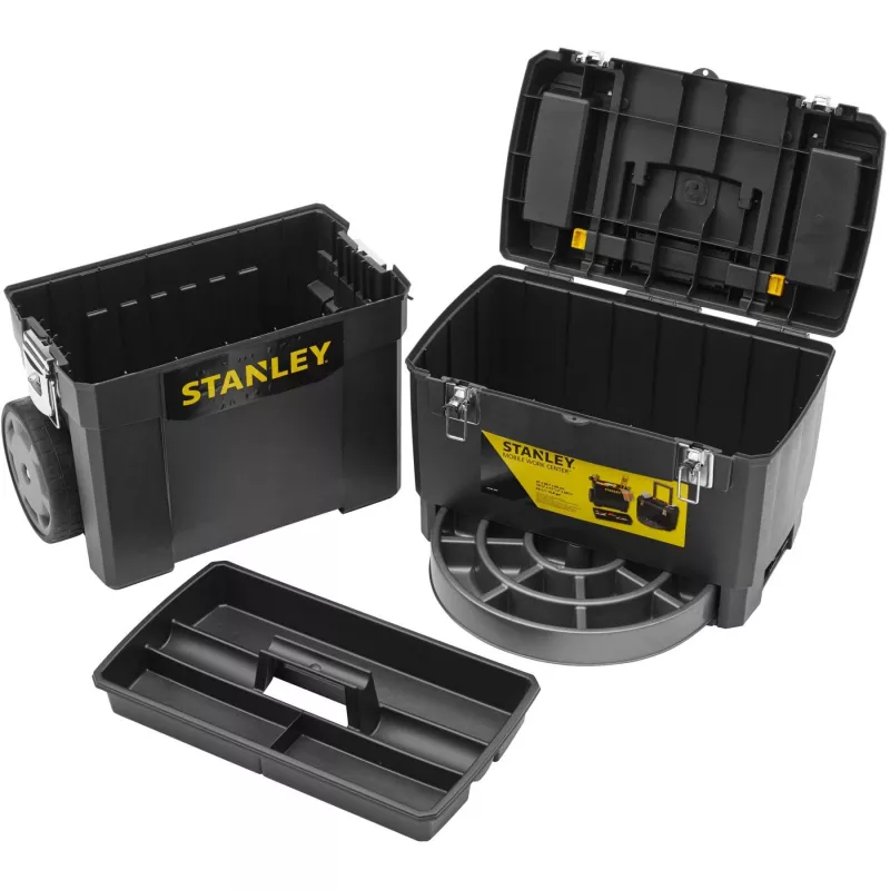 Stanley 1-93-968 gereedschapskar, zwart, 47 x 63 x 30 cm