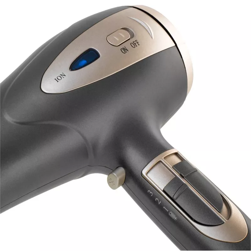 Haardroger Adler AD 2248gc 2200W — ionisch, 2 snelheden, 3 temperaturen, koudstand, diffusor, concentrator, 1,8 m kabel