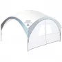 Zijwand met ingang, voor FastPitch Shelter L, zijdeel zilver, 3,65m