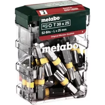 Schroevendraaier-bitset Metabo SP T30 25 mm, 25 stuks
