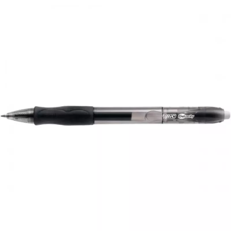 Gelpen BIC GEL-OCITY 0,7 mm zwart — 0,7 mm punt, zwarte inkt