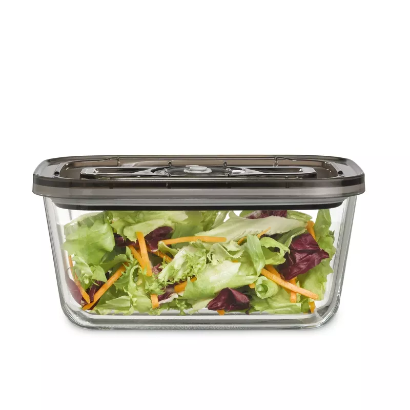 Caso | glazen vacuümcontainer met kunststof deksel | VacuBoxx Eco L | transparant