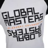 Global Masters T-shirt GM Text - wit (XL)