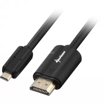 HDMI-kabel Sharkoon 1,5 m HDMI/Micro HDMI