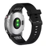 Siliconen band FIXED voor Garmin QuickFit 20 mm, zwart