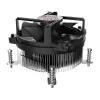 Akasa Intel LGA1700 processor hybride koeler 9 cm aluminium, zwart 1 stk.