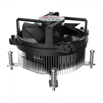 Akasa Intel LGA1700 processor hybride koeler 9 cm aluminium, zwart 1 stk.