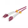 Synergy 21 glasvezel-2-vezel-patchkabel 3mtr.LC-LC 50/125um OM4 AD 2mm flexibele kabelbescherming - multimodevezel - 3 m