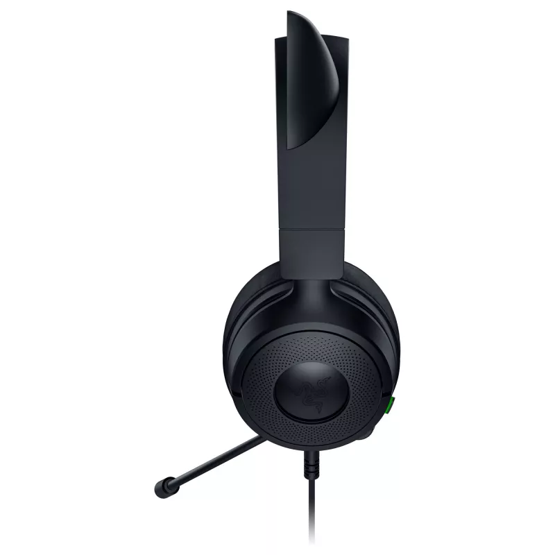 Bedrade gaming-headset Razer Kraken Kitty V3 X — on-ear, ingebouwde microfoon