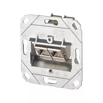 METZ CONNECT BTR IT CONNECT E-DAT Module 8/8(8) UP0 - aansluitdoos, inbouw - RJ-45 X 2 (1309121200-E)