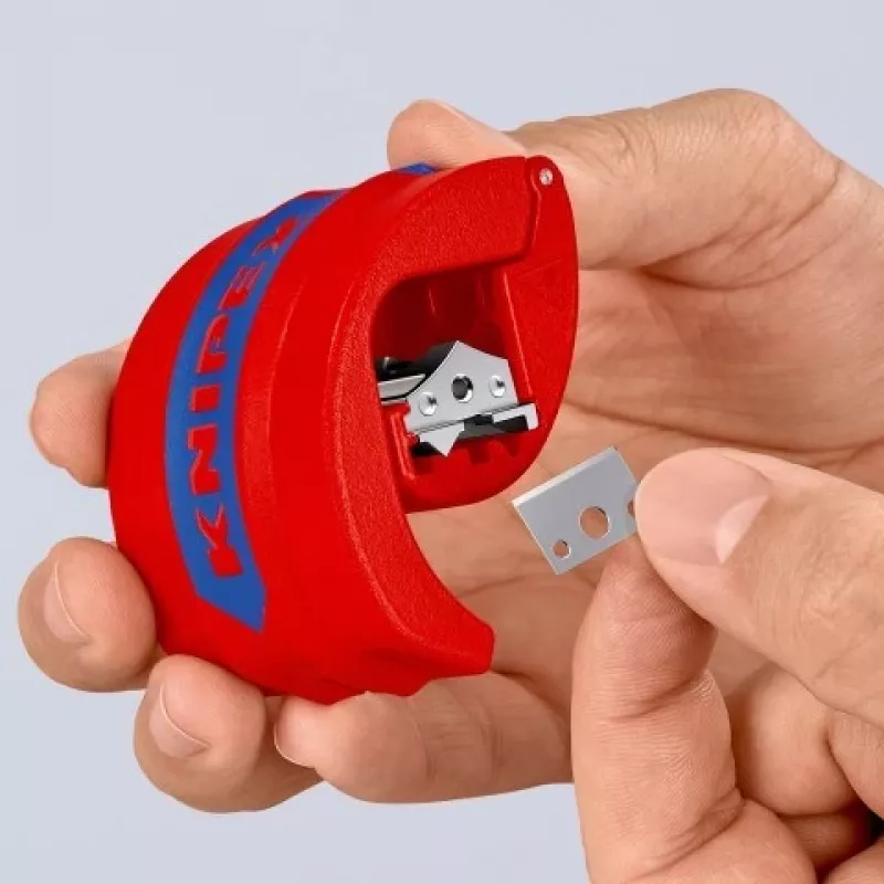 KNIPEX handmatige pijpsnijder voor PVC en dichtingsmoffen