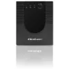 Qoltec Monolith 53775 Line-Interactive UPS, 1200 VA (1,2 kVA) / 720 W, AVR, 4 AC-stopcontacten, zwart