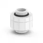 BitsPower Artemis Rotary Extender Arctic White — draaibare kabel-/connectorverlenger voor pc-waterkoelingsaansluitingen